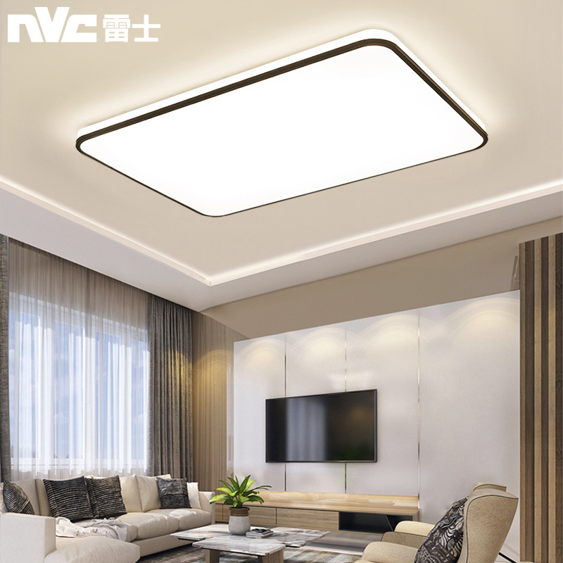 Leishi lighting LED ceiling lamp remote control dimming and color mixing living room lamp modern sim
