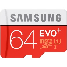 Samsung (SAMSUNG) 64GB UHS-1 Class10 TF (Micro SD) memory card (read speed 80Mb/s) upgrade